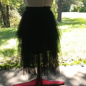 Gorgeous Tulle Boho Ballerina Skirt Asymmetrical